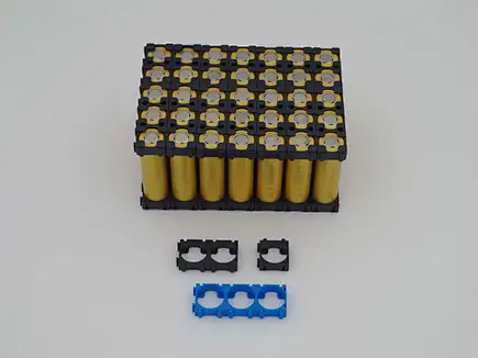 Li-ion Battery Holder, 18650 battery holder, 21700 lithium cell bracket, honeycomb battery holder, custom battery pack bracket
